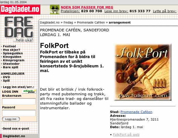 Dagbladet FREDAG