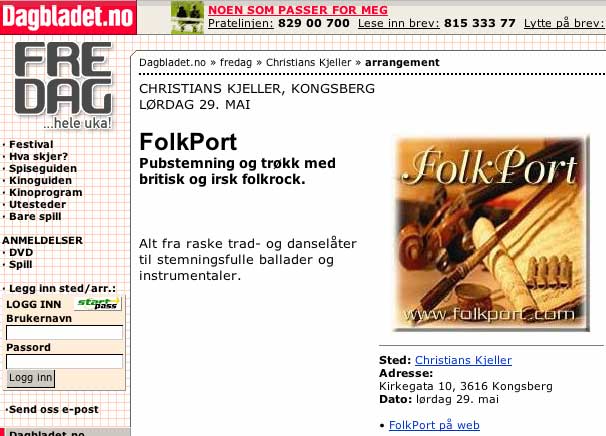 FolkPort Live