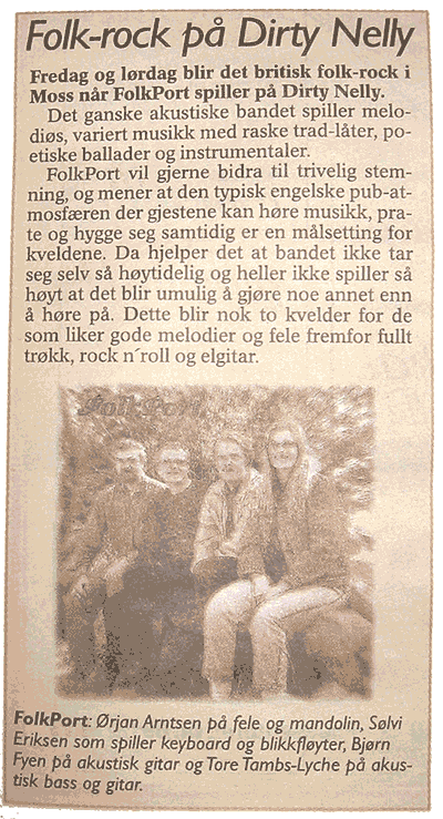 Faksimile Moss Dagblad