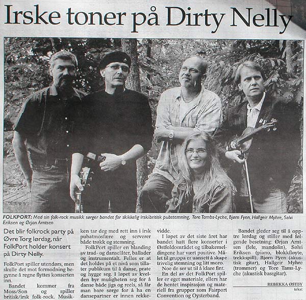 Faksimile Moss Dagblad