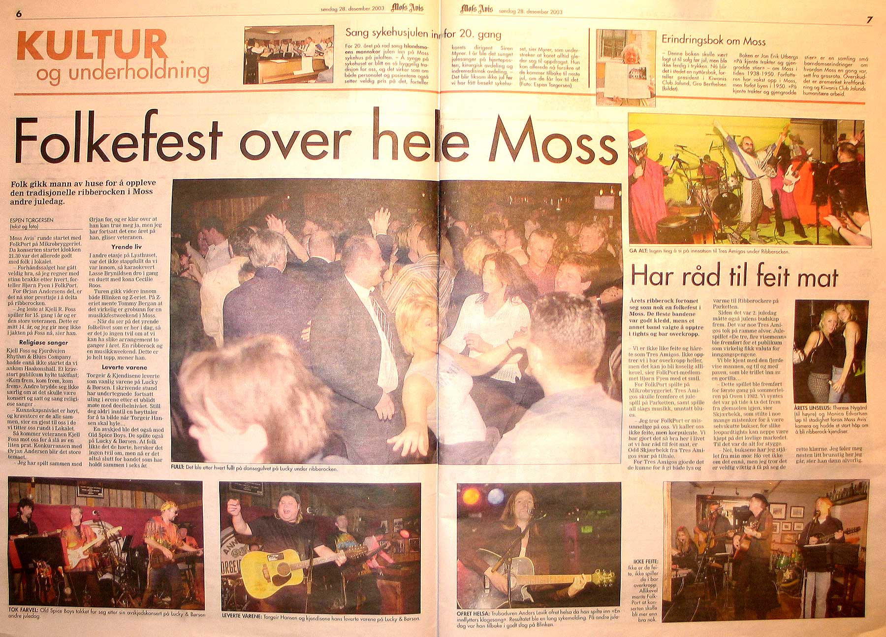 Faksimile fra Moss Avis