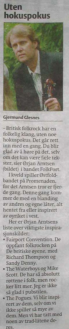 Faksimile fra Sandefjords blad