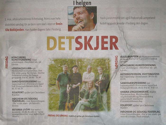 Faksimile fra Laagendalsposten