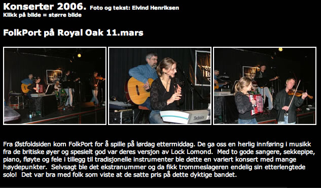 FolkPort på Royal Oak