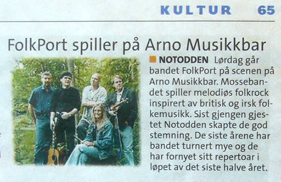 Faksimile fra Varden