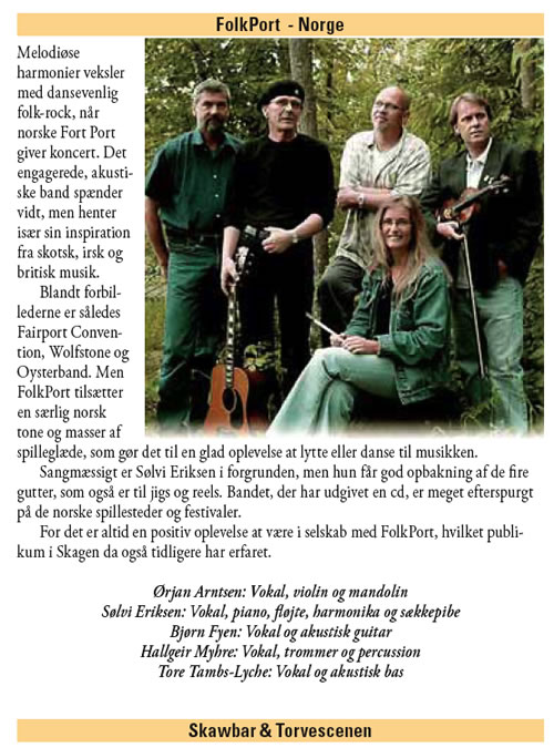 Programhefte Skagen Festival