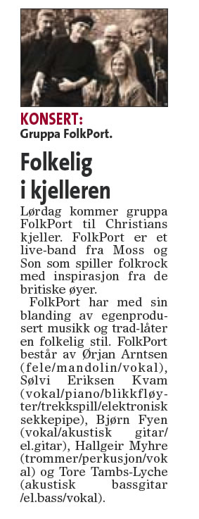 Faksimile fra Laagendalsposten