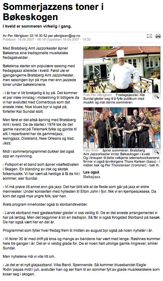 Faksimile fra Jarlsberg Avis