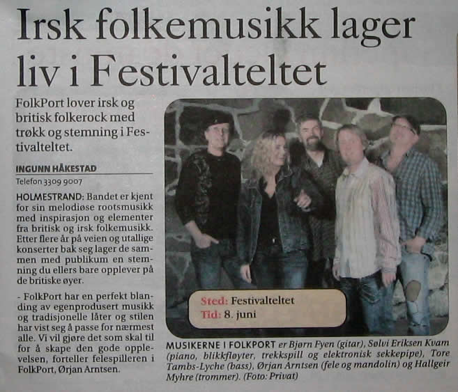 Faksimile fra Jarlsberg Avis