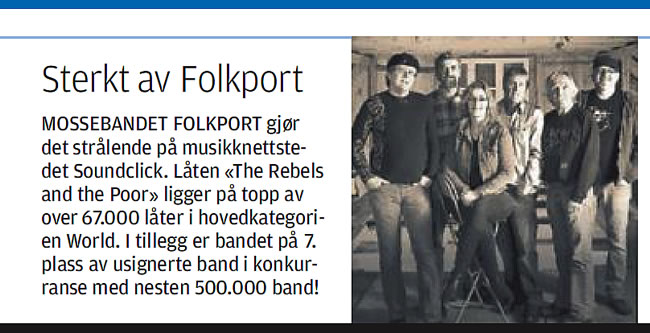Faksimile fra Moss avis