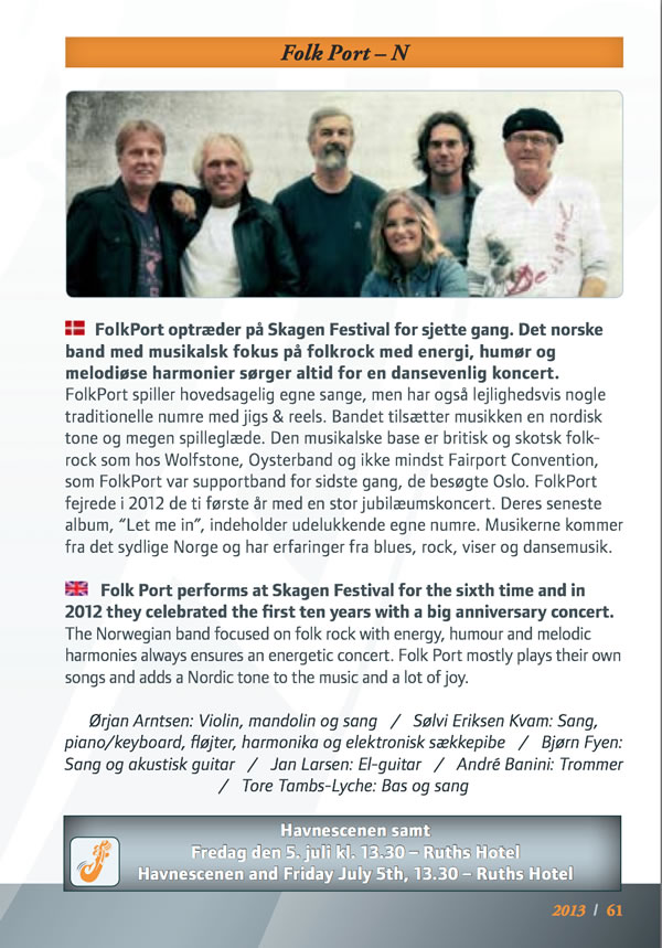 FolkPort Skagen Festival 2011