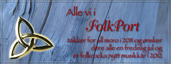 God jul fra FolkPort
