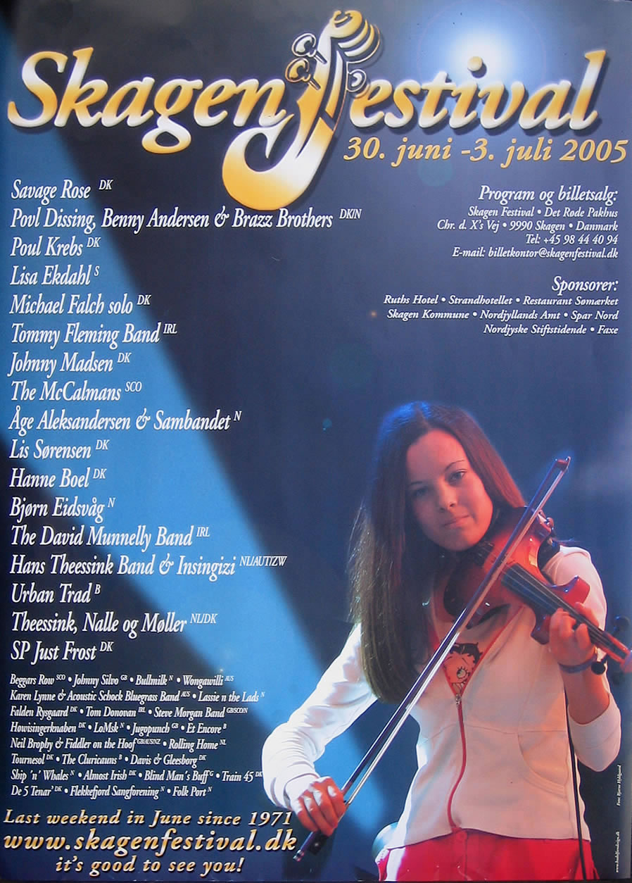 Skagen Festival Plakat 2005