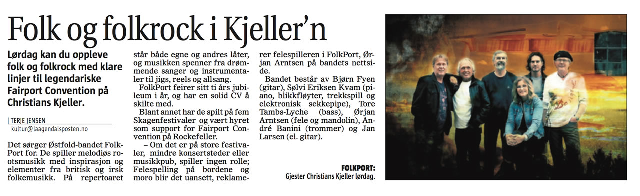 Faksimile Laagendalsposten